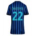 Maillot de foot Inter Milan Henrikh Mkhitaryan #22 Domicile vêtements Femmes 2025-26 Manches Courtes